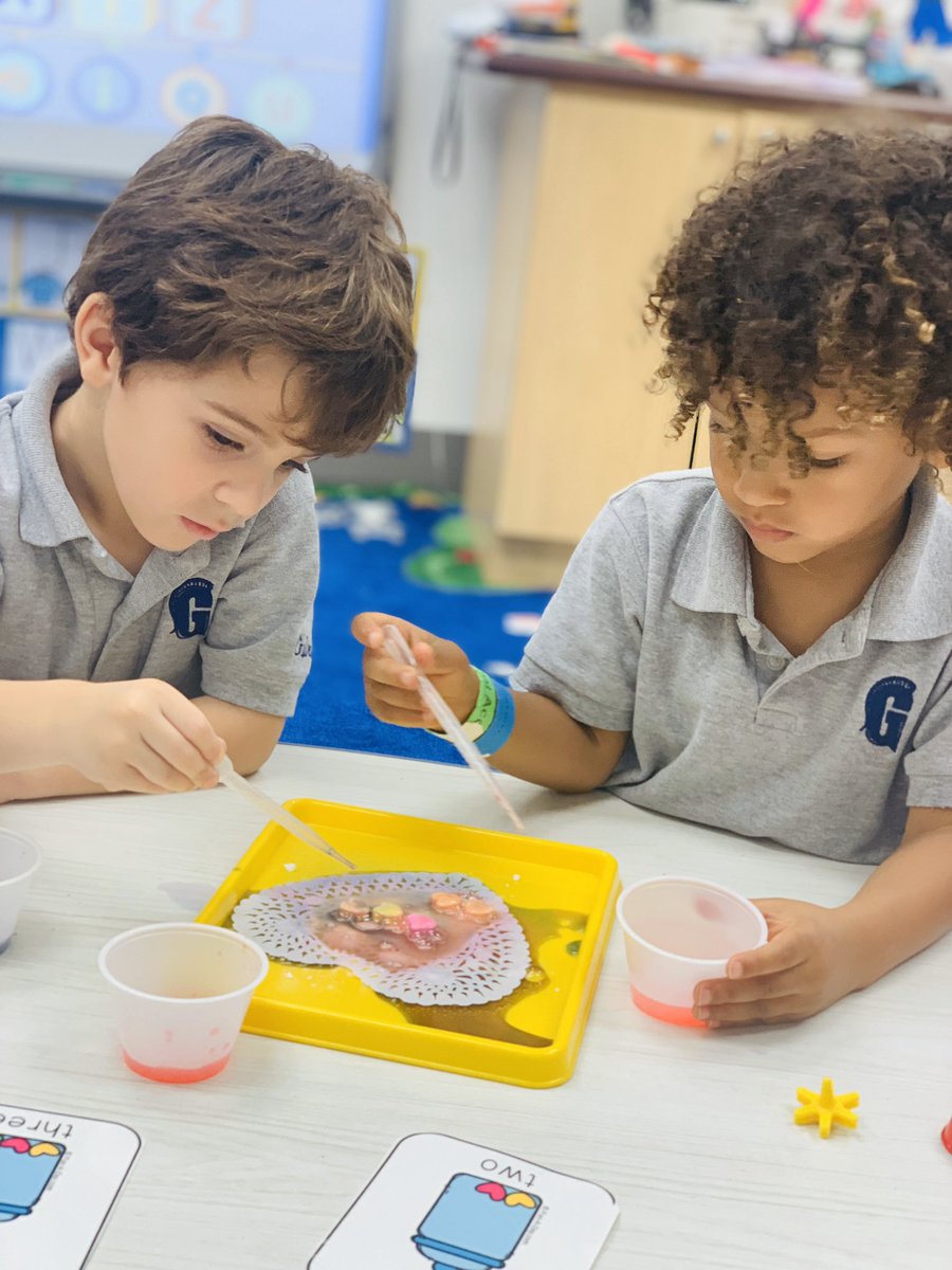 Ang_Falcon's tweet photo. When math, science & art combine in #PreK = magic potions are made ππ§ͺπ§«π¨π #FunInA6B #GSLearning #LearnThroughPlay #MathConcepts #CountingAddingQuantifying #Mixing #ChemicalReactions #Colors #PricelessExpressions https://t.co/i6fbCnsH5E