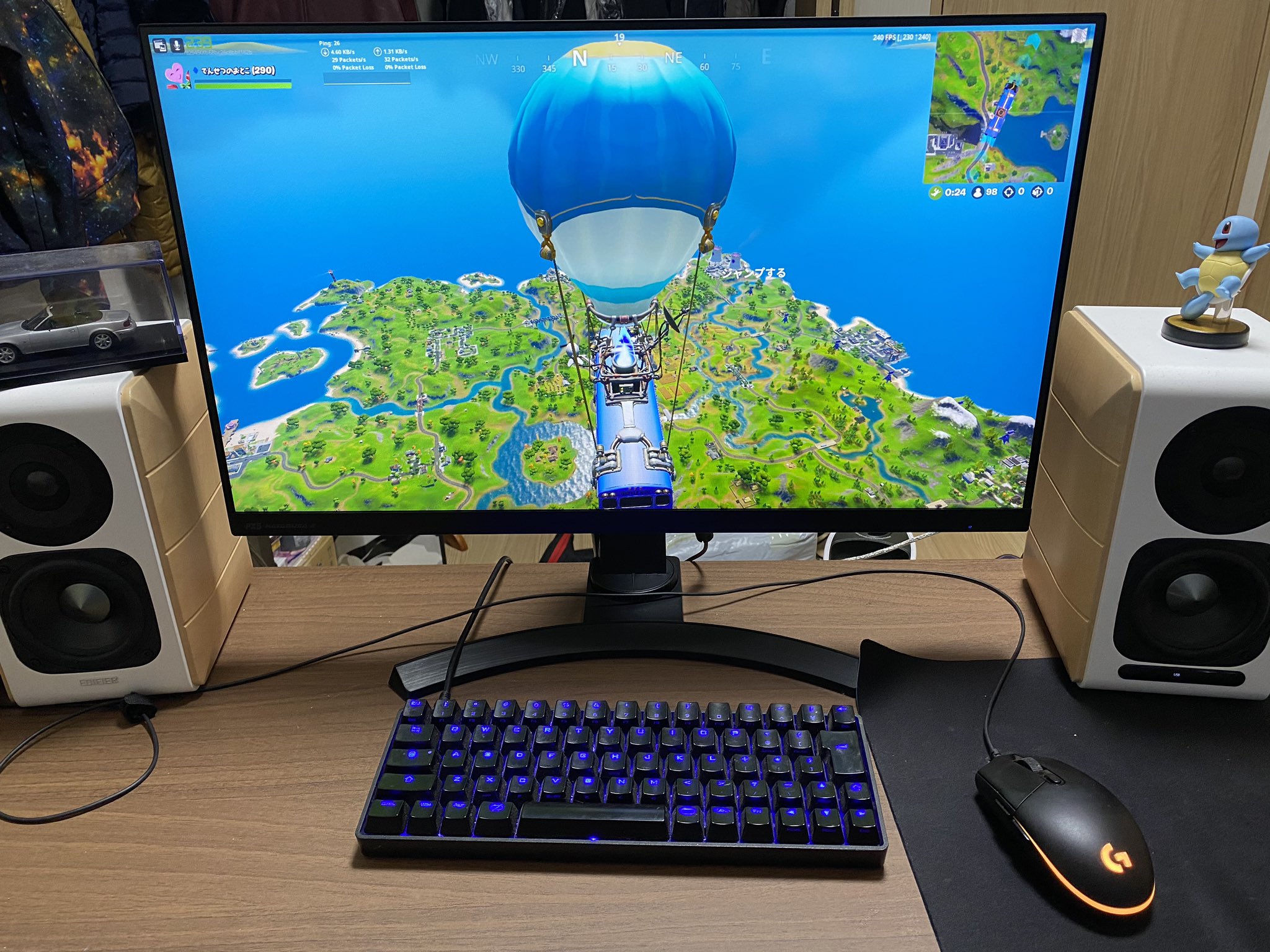 エクバ ウルトラワイド液晶やめて240hz24型モニターにしたらapexもフォートナイトもヌルヌル動く 振り向き撃ちの時が特にヌルっと見える あと Fpsとか遊ぶのにウルトラワイドは迫力があるけど 視点移動が増え過ぎてかえってやりにくくなる T Co