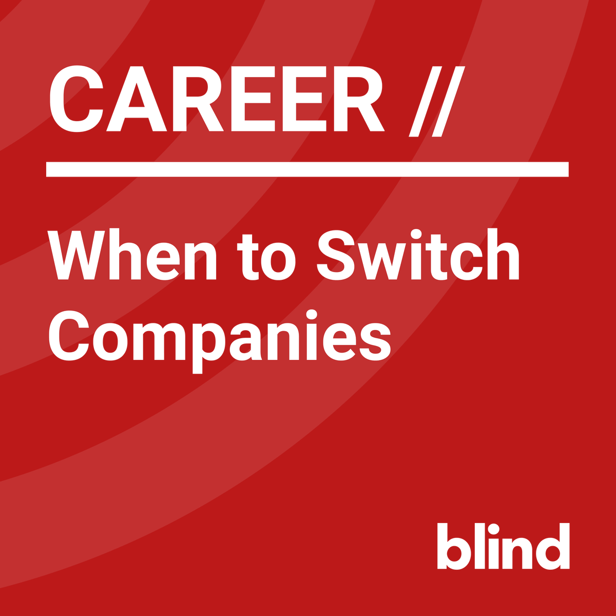 JoinBlind's tweet photo. How can you tell when it’s time to move on to a new job?
See what professionals have to say about switching companies on Blind 👉https://t.co/f00QUUCZfq
#goldenhandcuffs #newjob #switchingcompanies #workplaceculture #jobs https://t.co/Xeh0Z5VBYn