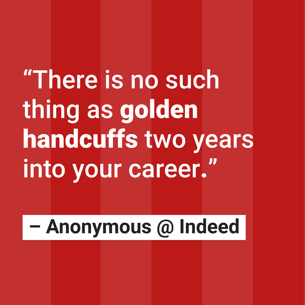 JoinBlind's tweet photo. How can you tell when it’s time to move on to a new job?
See what professionals have to say about switching companies on Blind 👉https://t.co/f00QUUCZfq
#goldenhandcuffs #newjob #switchingcompanies #workplaceculture #jobs https://t.co/Xeh0Z5VBYn