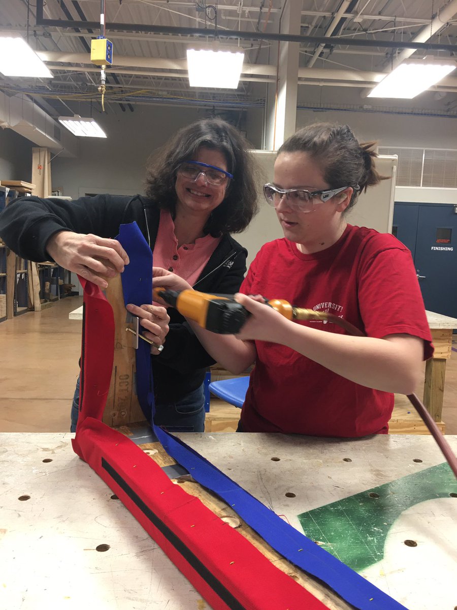 FRC4931's tweet photo. We have bumpers! https://t.co/SvrZ9WFOe4