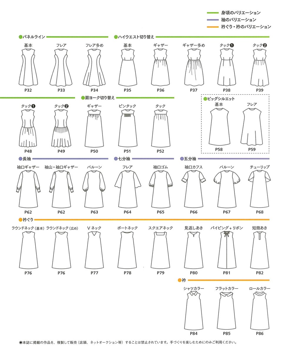手づくりタウン By 日本ヴォーグ社 話題の ワンピースの基本パターン集 が本日2 19発売されました 好きなデザイン の身頃に袖や衿を組み合わせて Okini ワンピをカスタムできます なんと実物大型紙 7 15号サイズ つき きゃっ 狂喜乱舞で気絶