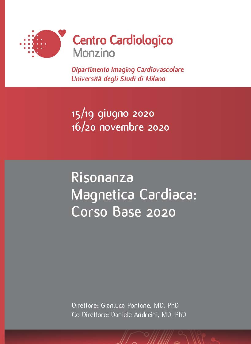 Gianluca Pontone (@gpontone1973) on Twitter photo Countdown – Our spring session of cardiovascular imaging courses in Centro Cardiologico Monzino, IRCCS is coming. One week of full immersion in Cardiac CT or Cardiac MR to be familiar with this amazing techniques
Contacts:
eventi@ccfm.it; gianluca.pontone@ccfm.it Countdown – Our spring session of cardiovascular imaging courses in Centro Cardiologico Monzino, IRCCS is coming. One week of full immersion in Cardiac CT or Cardiac MR to be familiar with this amazing techniques
Contacts:
eventi@ccfm.it; gianluca.pontone@ccfm.it