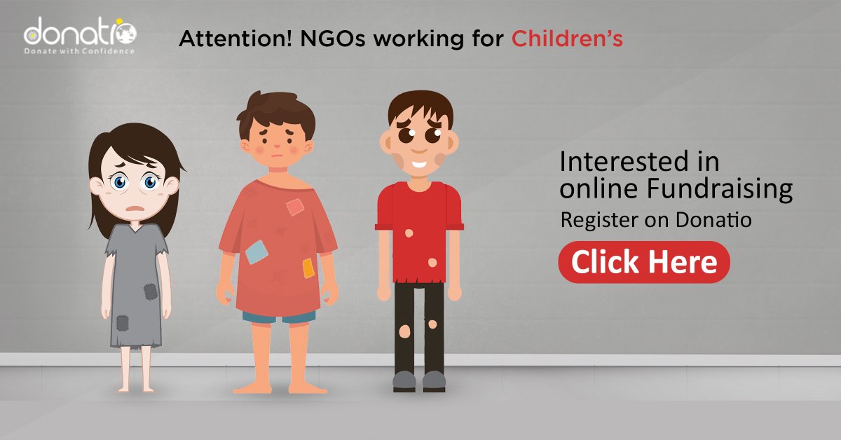 donatio_in's tweet photo. Attention!! NGO working for Children's
Register Now!!👉https://t.co/g4XCoo1h97

#donatio #donatewithconfidence #donatemoneyonline #fundraising #ngos #DonateOnline #donationfornonprofit #onlinefundraising #ProudlymadeinIndia #donation #fundraisingfornonprofits #childern #retweet https://t.co/MUpq8QWFMb