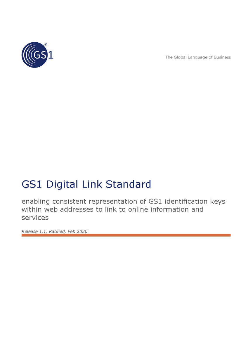 tonnelier's tweet photo. Proud to announce today, 20th of February, the ratification of the GS1 Digital Link 1.1 specs. 
https://t.co/5hyNwedMpw
Thanks to each contributor, expert, brand, retailer, beyond the language barrier, for such an amazing work shaping the future.
#GS1 #DigitalLink #GS1DigitalLink https://t.co/E0fK626o4U