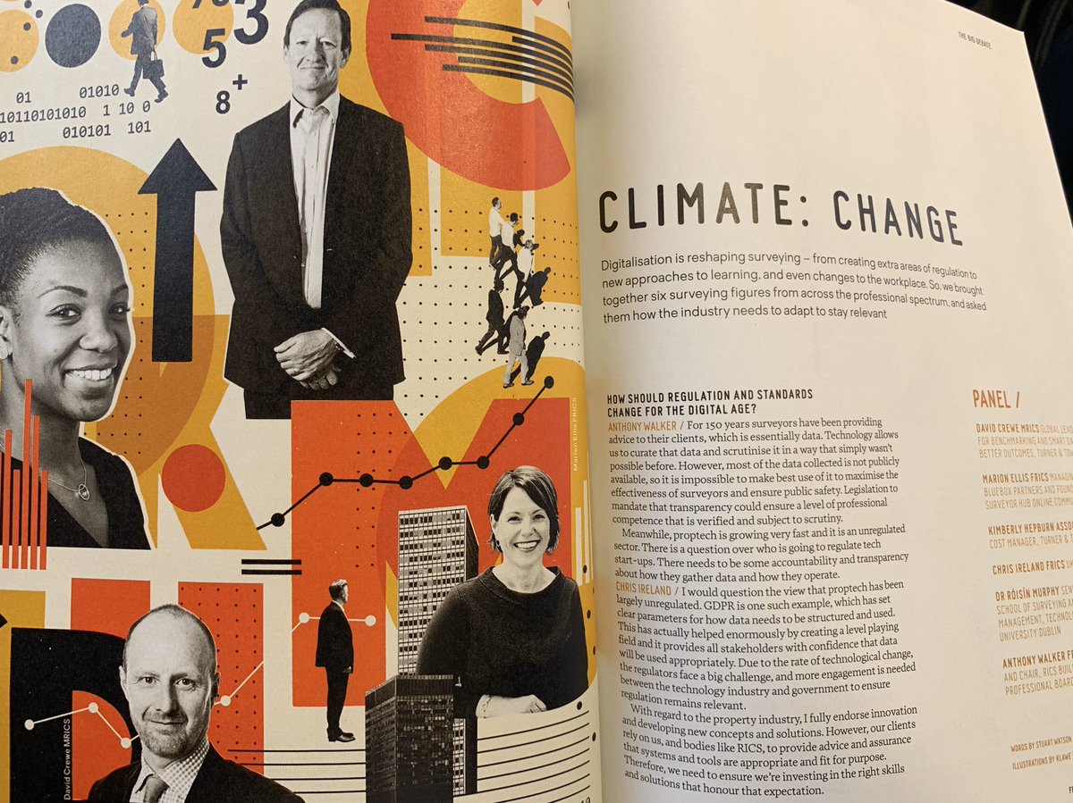 Great to see you <a href="/misskimhepburn/">kimberly hepburn</a> and @MarionSurveyor part a panel discussion in #RICSModus this month. 
Change is inevitable and the ability to adapt vital. 
#RICS #lovesurveying