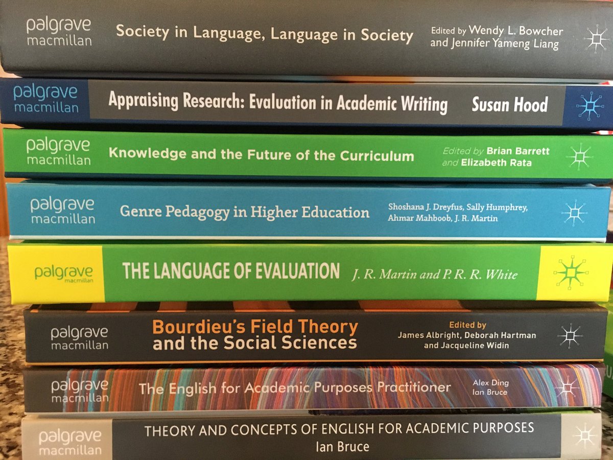 danielanthonyos's tweet image. What a lovely pile of reading that has arrived! #SFL #sysfunc #LCTheory #Bourdieu #EAP   ⁦@alexanderding⁩ ⁦@IanBruc19234684⁩