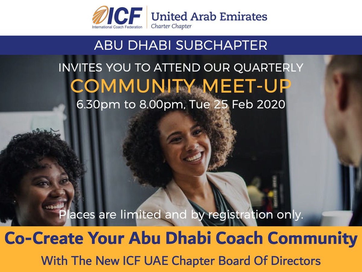 ICF UAE Chapter (@icf_uae_chapter) on Twitter photo 