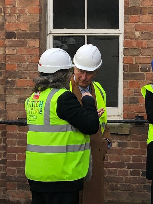 Great to be in Stratford-upon-Avon yesterday to meet HRH The Prince of Wales, visiting our Costume Workshop Redevelopment project with <a href="/TheRSC/">The RSC</a> <a href="/Pulse_Consult/">Pulse Consult</a> <a href="/Stepnellltd/">Stepnell</a> and to join HRH for a short performance from the excellent #theboyinthedress