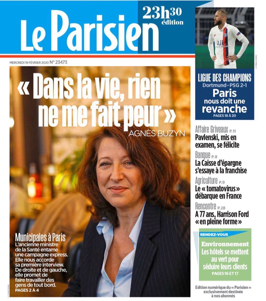 Anne-Sophie Godfroy (@annesogodfroy) on Twitter photo Quelle belle une et quel beau programme. Une candidate qui rassemble autour de <a href="/ParisEnsemble75/">ParisEnsemble Majorité Pésidentielle</a> @LaREMParis6 @LaREMParis <a href="/UDI_Paris/">UDI_Paris</a> @MvtRadical <a href="/ModemParis6e/">Modem Paris 6e</a> Quelle belle une et quel beau programme. Une candidate qui rassemble autour de <a href="/ParisEnsemble75/">ParisEnsemble Majorité Pésidentielle</a> @LaREMParis6 @LaREMParis <a href="/UDI_Paris/">UDI_Paris</a> @MvtRadical <a href="/ModemParis6e/">Modem Paris 6e</a>