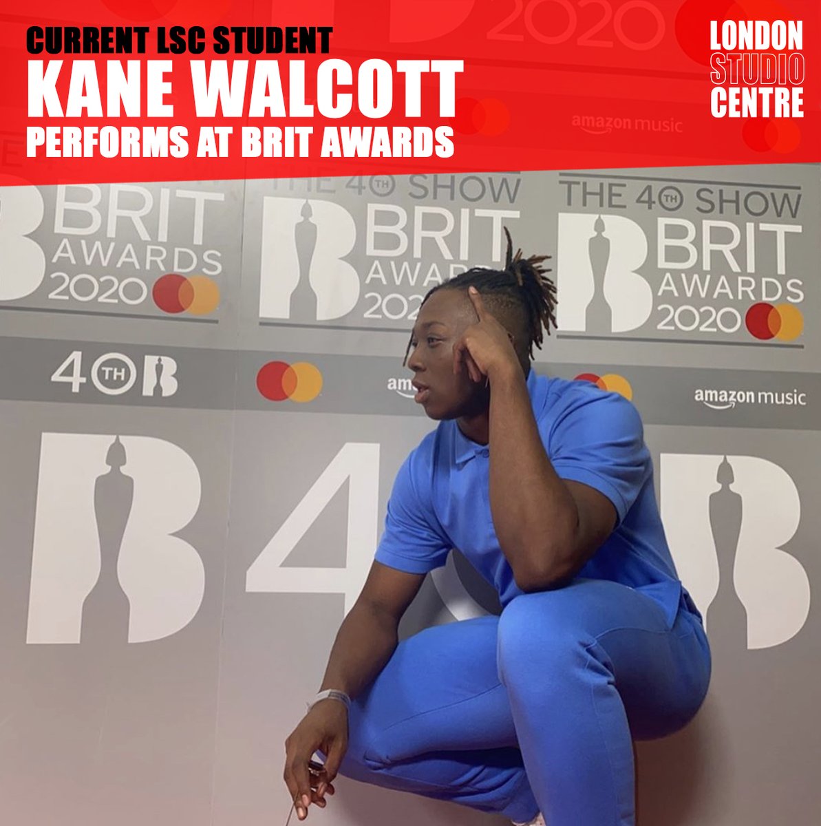 Current LSC /@JazzCo2020  student <a href="/kanewalcott/">☛ KANE ☚</a> performs w/ <a href="/Mabel/">Mabel</a>  for the opening of the <a href="/BRITs/">BRIT Awards</a>  last night!! 
#LSCarmy!! 🔥 🔥 🔥
