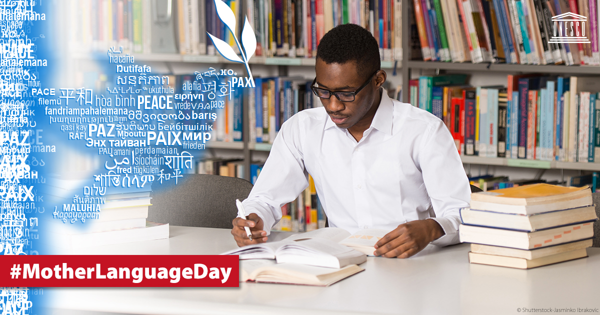 Let’s celebrate the power of mother languages to build peace and preserve heritage!

21 February is International #MotherLanguageDay! 

on.unesco.org/2Brk2wU