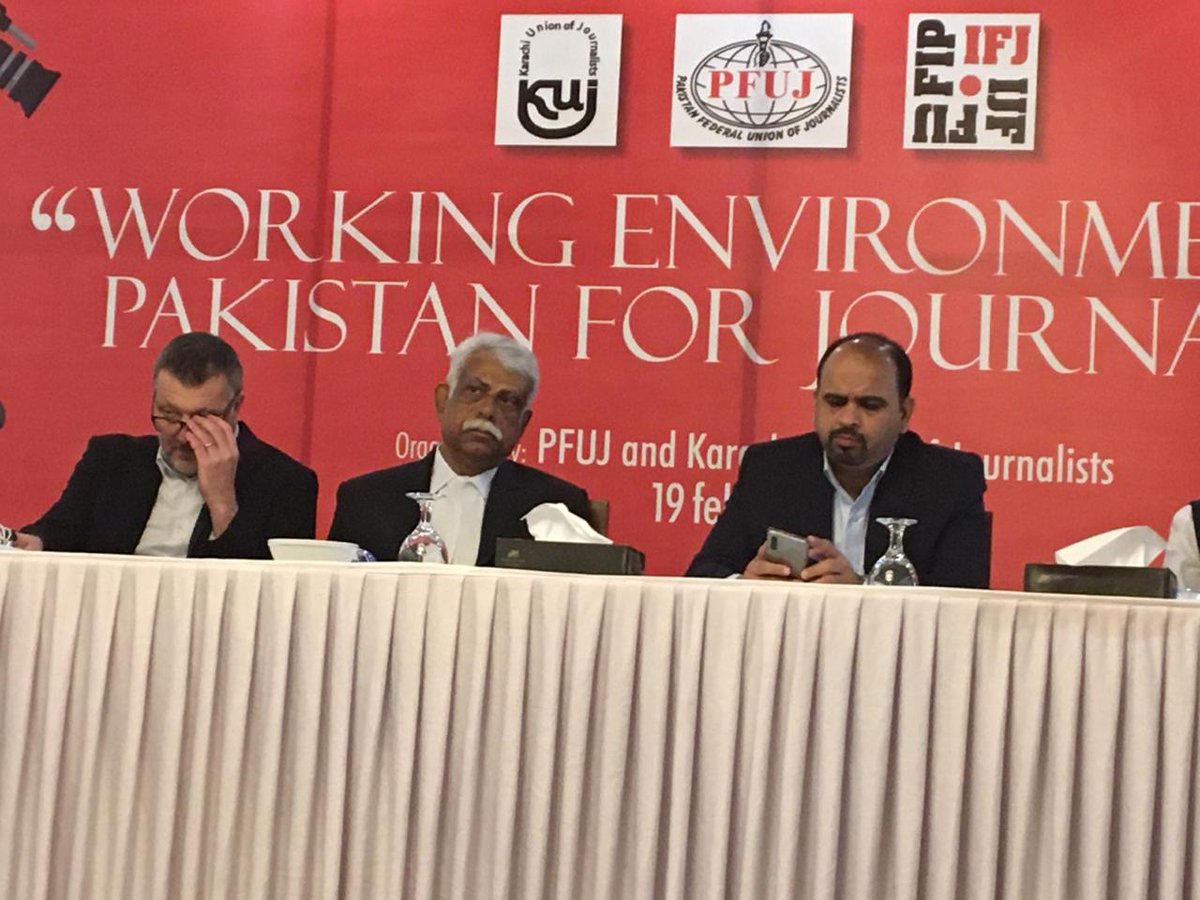 Karachi Union of Journalists tweet media