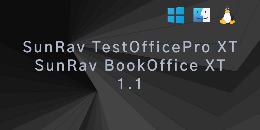 sunrav's tweet image. Выпустили SunRav TestOfficePro XT 1.1 и SunRav BookOffice XT 1.1 sunrav.ru/blog/sunrav-xt…