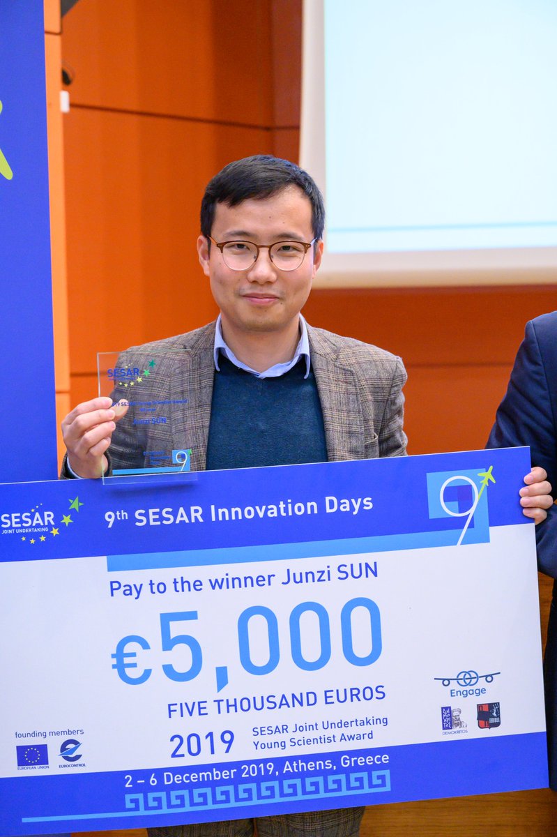SESAR_JU's tweet photo. Curious, critical and open - how young researchers are shaping the future of #aviation 🏅✈️🧐👏
📲https://t.co/ca3dsZCnW3
@Transport_EU @eurocontrol @EU_H2020
#SESARDigitalAcademy #EuropeforAviation #SIDS19 https://t.co/otqf1P4nRK