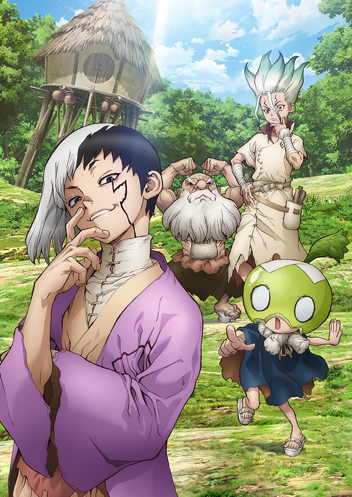 STONE_anime_off's tweet photo. 本日2/19(水)は『Ｄｒ．ＳＴＯＮＥ』BD&amp;DVD Vol.5発売日です‼

・特製石化スリーブケース
・特製ブックレット（32P）
・「オホー、めっちゃワクワクするの～」特製サイエンスカード

など豪華特典満載✨
ゲンが表紙です👍
ぜひチェックしてください‼

https://t.co/nRcV6E48O7

#ドクターストーン https://t.co/Ud019eUnaz