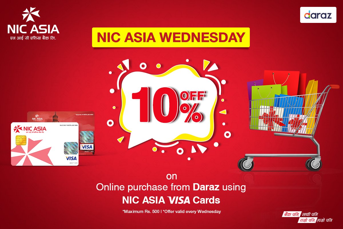 NIC ASIA BANK on Twitter "NIC ASIA WEDNESDAY!!! Purchase online from