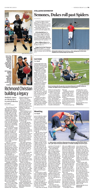 cwilinric's tweet photo. Feb. 19 @RTDSports featuring @VCU_Hoops @SpiderMBB @SpiderMLAX @804Varsity @UVAMensHoops @HokiesMBB and our weekly #RacingReport Stories by @RandyLHallman @RTDjohnoconnor @EricKolenich @RTD_MikeBarber @lilyabetts @APSE_sportmedia Online now: https://t.co/Hc57UCQVPJ https://t.co/v1C5yhQR3T