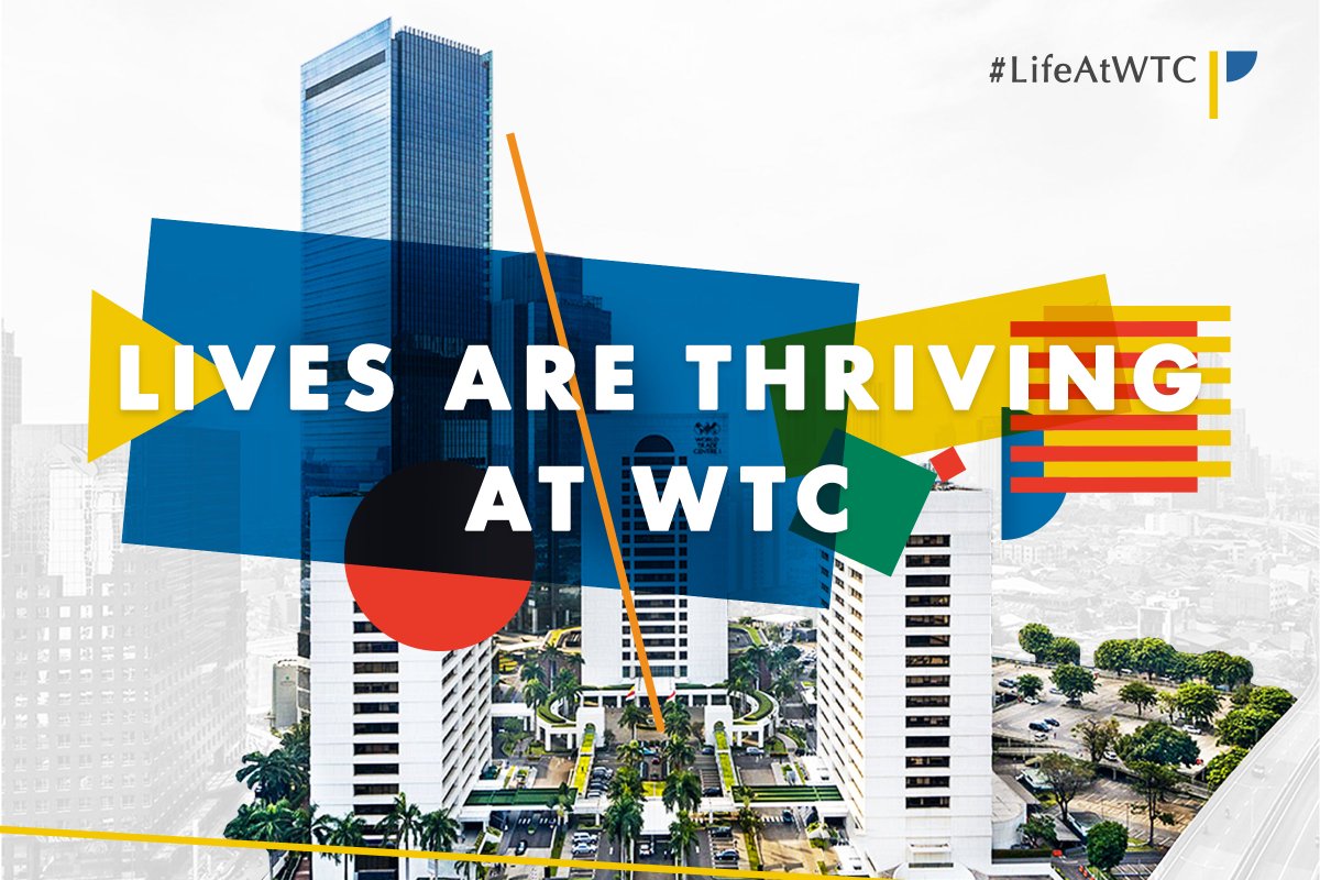 wtcjakarta's tweet photo. Greetings, everyone!
We are proud to announce that WTC is now officially on Twitter. Do follow us to get the latest info on our tenant’s promotions, events, and exciting quizzes soon! #WTCJakarta #WTCComplex #WTCSudirman https://t.co/ZMWrpaHCkD