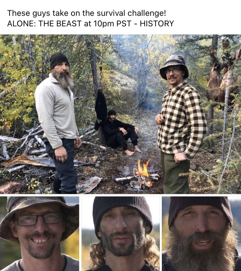 Join me, Robert Edwards, my friends Ben Jonas and Nate Weber, as we take on the Canadian Arctic with no tools/gear/shelter or food ( just one fallen beast) for 30 days. Feb.20 at 8 MST on History