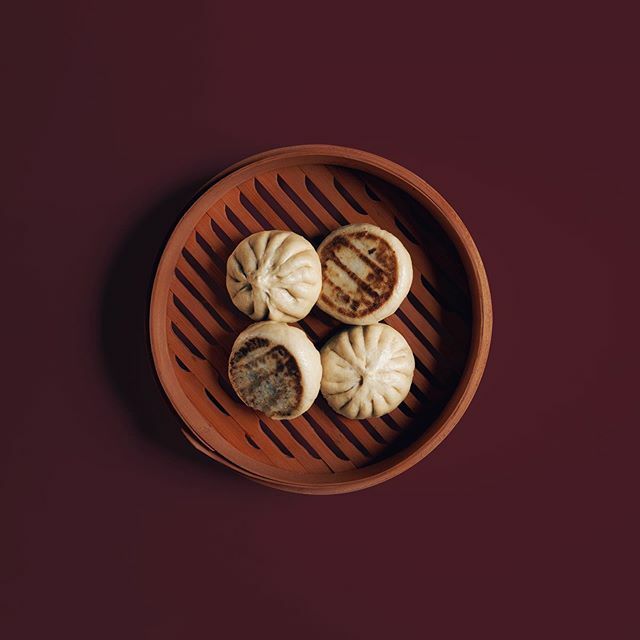 My big boy crispy bottomed vegetable pork buns! , This batch was literally one giant experiment 😄 I was recipe testing with this bun and also practicing the classic bun pleat and so I gave myself a little bit more wiggle room and ended up making buns… ift.tt/2uYvm3t