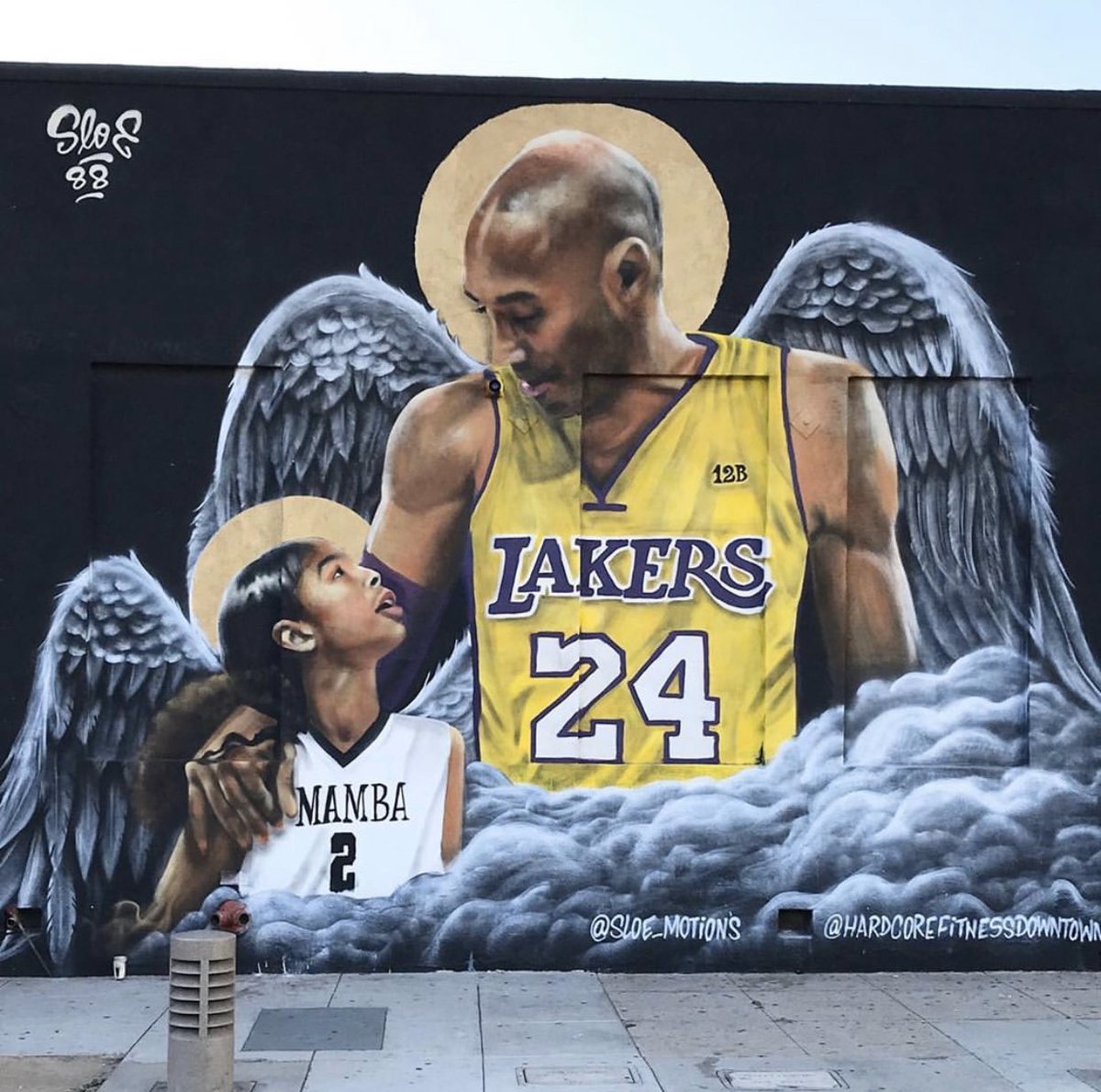 Kobe Bryant Lakers Murals City Of Angels Sloe Motions Ig 400 W Pico Dtla Hardcore Fitness Kobe Gigi Kobe Bryant Lakers Murals City Of Angels Sloe Motions Ig 400 W Pico Dtla Hardcore Fitness Kobe Gigi