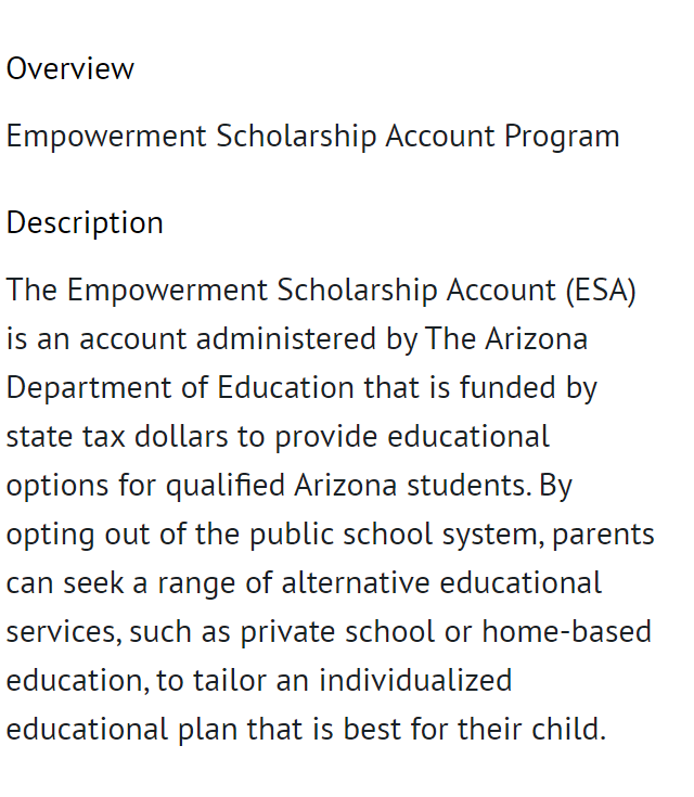 Empowered_AF's tweet photo. From the @azedschools website. Funny how there's this one key word missing π€ What could it be?
#AZESA #ESA #EmpoweredFamilies #EmpoweredAZ #EmpoweredAF #StudentsFirst #FundStudentsNotSchools #NotAVoucher https://t.co/Van5DVxbMB