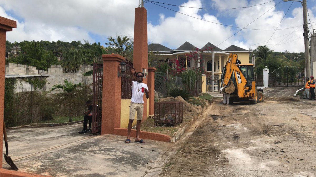 StJamesWCJLP's tweet photo. We are now focusing on renovating Arcadia Drive in the Mt Salem Division through the #WorkingMP's Road Infrastructure Upgrade Project. #PromiseMadePromiseKept
#TeamMarlene
#ServiceIsWhatWeDo
#RealRepresentation https://t.co/ssTNvvNEPM