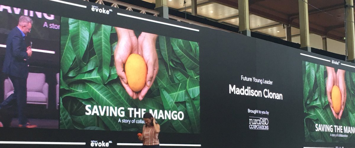 Matthew Fealy (@hortrobotics) on Twitter photo As a #mangofarmer at <a href="/BlueSky_Produce/">Blue Sky Produce</a> big thumbs up to see the #mango in the limelight thanks to <a href="/MaddisonClonan/">Maddison Clonan</a> <a href="/evokeAG/">AgriFutures evokeAG</a> #evokeAG #foodfarmfuture #horticulture #ausag As a #mangofarmer at <a href="/BlueSky_Produce/">Blue Sky Produce</a> big thumbs up to see the #mango in the limelight thanks to <a href="/MaddisonClonan/">Maddison Clonan</a> <a href="/evokeAG/">AgriFutures evokeAG</a> #evokeAG #foodfarmfuture #horticulture #ausag