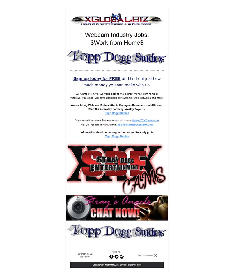 StrayDoggEntertainment and XGlobal.Biz tweet media