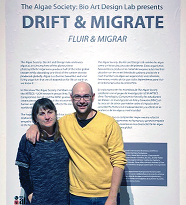 algaesociety's tweet photo. Art professor’s exhibition in Spain addresses algae and climate change https://t.co/j3UO66mc2s via @ucsc #algaesociety #ucscopenlab https://t.co/VQsNNlpnVP