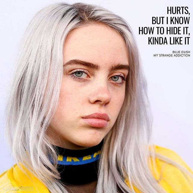JeffEsTake's tweet photo. Reposting @jammingwave: - via @Crowdfire 
If you are not addicted to something, you're not breathing 🤔
-
#JammingQuotes
-
All rights go to @billieeilish 👏🏻 https://t.co/mHXlPHRy62