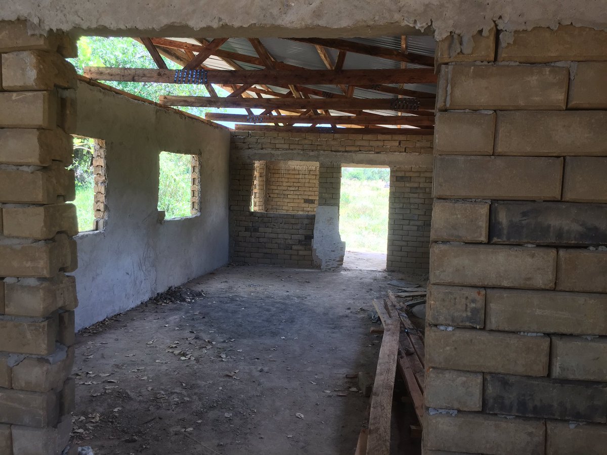 Hello from Nakapiripirit! One of the students’ projects ⤵️ constructed by trainees of Nakapiripirit Technical Institute. They opted for interlocking stabilized soil blocks (ISSB) to cut cost and conserve the environment. Impressive! <a href="/digitaldidan/">Arthur Musinguzi</a>