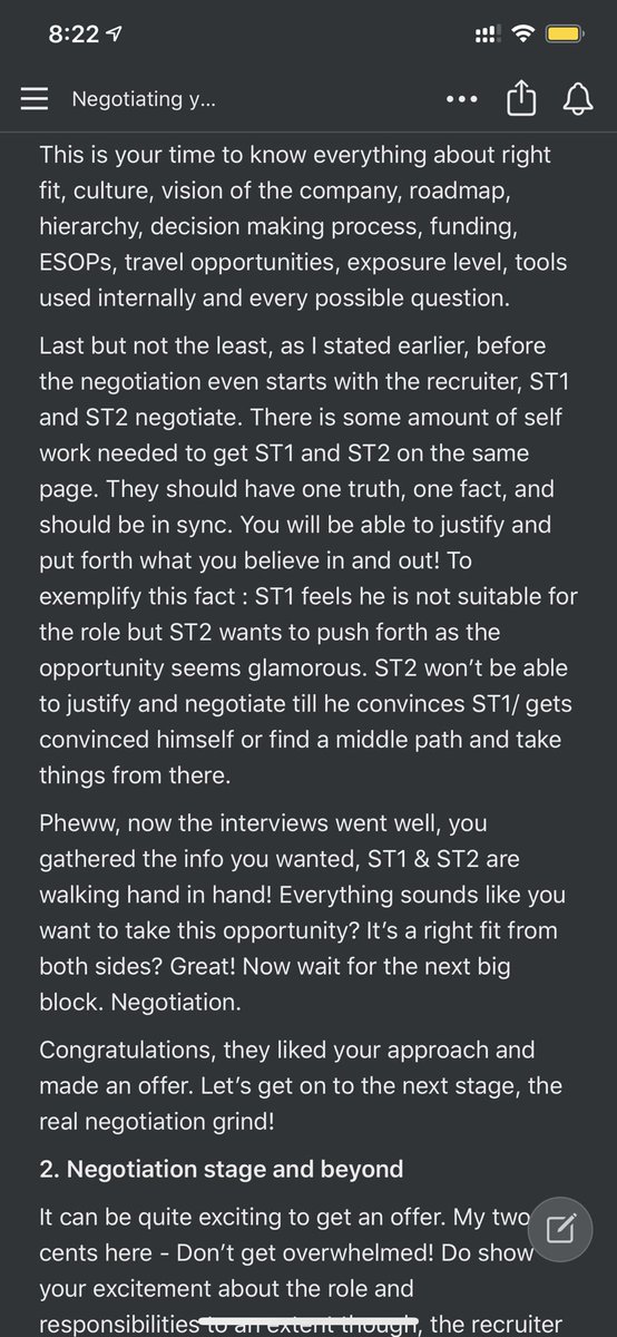 There is some amount of self work needed to get ST1 and ST2 on the same page. They should have one truth, one fact, and should be in sync. You will be able to justify and put forth what you believe in and out!4/