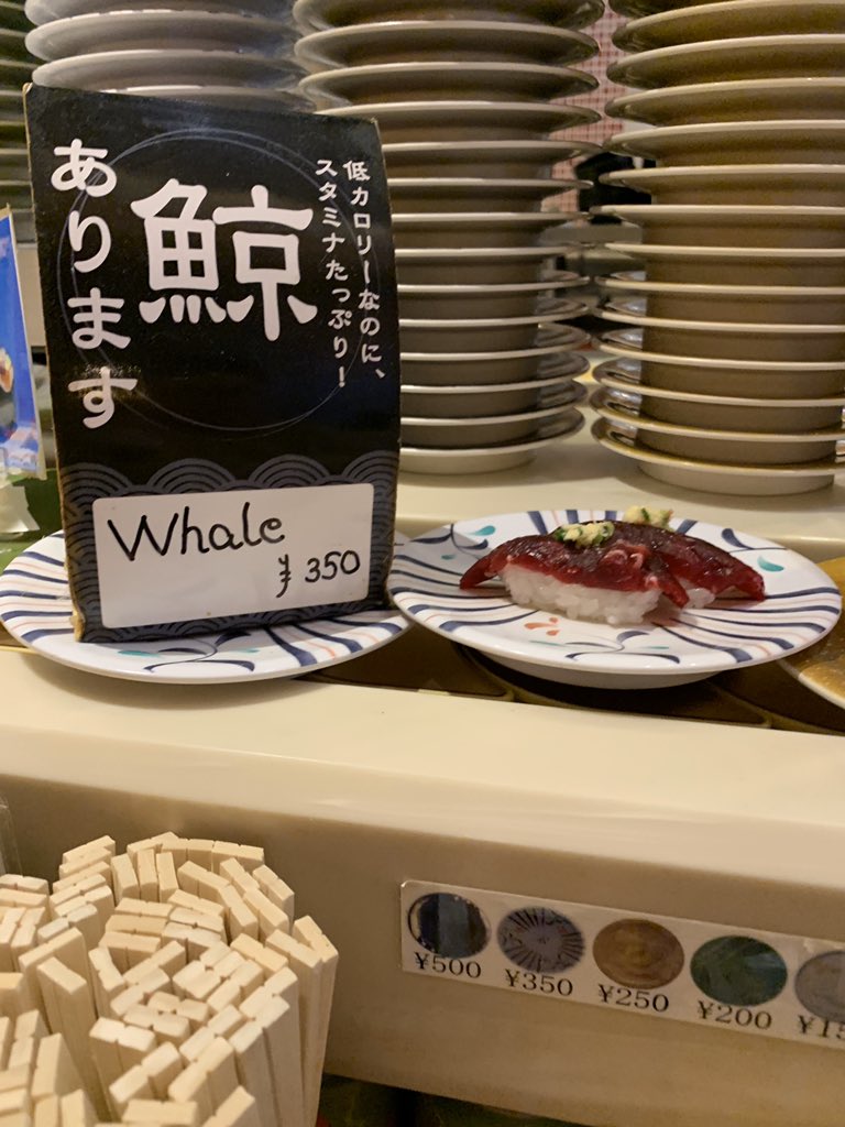 Pretty sure there was no research going on in this sushi restaurant in Tokyo.  Keep up the good work, <a href="/seashepherd/">Sea Shepherd</a> !
