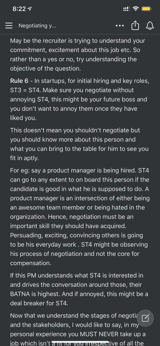 Navigate the negotiation process carefully! Sometimes your skills are being tested more than the core objective of it being Carried out!9/