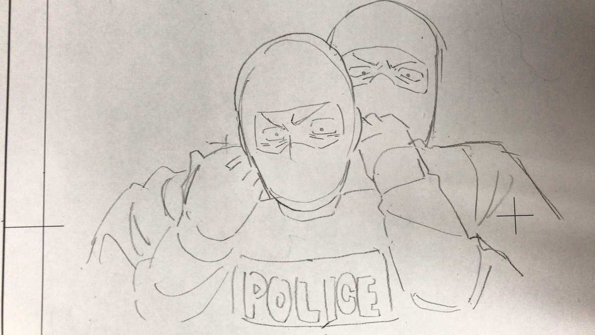 個人的にすごくすきなシーン。
4話で犯人に対して怒りをぶつけるモブ警察。
視聴者の声を代弁してくれてるし、名前のないモブの人間味もでるしすごく好きな演出。
 #idinvaded 
