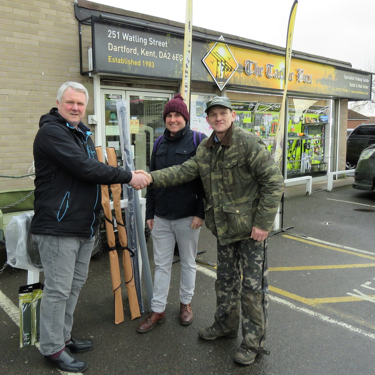 FILfishing's tweet photo. FISHING IN LONDON CARE AFTER COMBAT GREAT MONTHLY PRICE RAFFLE: https://t.co/OqJph2o0xY

Thanks to The Tackle Box​ one of The UK's leading Tackle Shops kindly donated over £300 of Quality Fishing Tackle. Most moving experience visiting @CareafterCombat @tacklebox83 @AnglerBudget https://t.co/FzU4z7boou