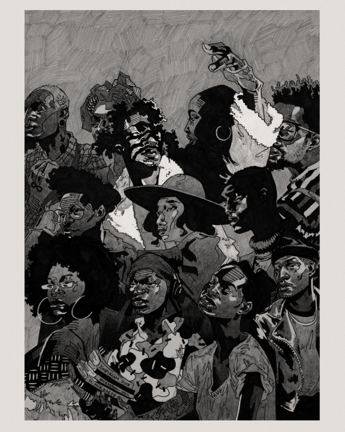 Pola Maneli's An Indigenous I/Eye is a figurative attempt at visualising blackness that is fluid and boundless, writes <a href="/Za_Fika/">Zaza Hlalethwa </a> ow.ly/tru150yq3xi