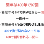 うるう年には例外があった？100の倍数にあたる年は、うるう年にはならないらしい!