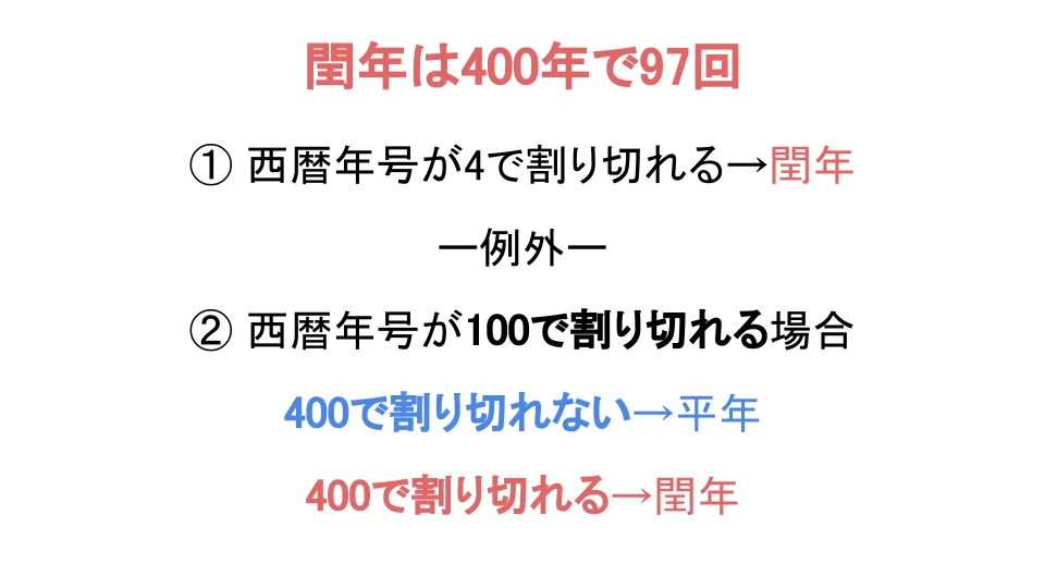 うるう年には例外があった？100の倍数にあたる年は、うるう年にはならないらしいwww