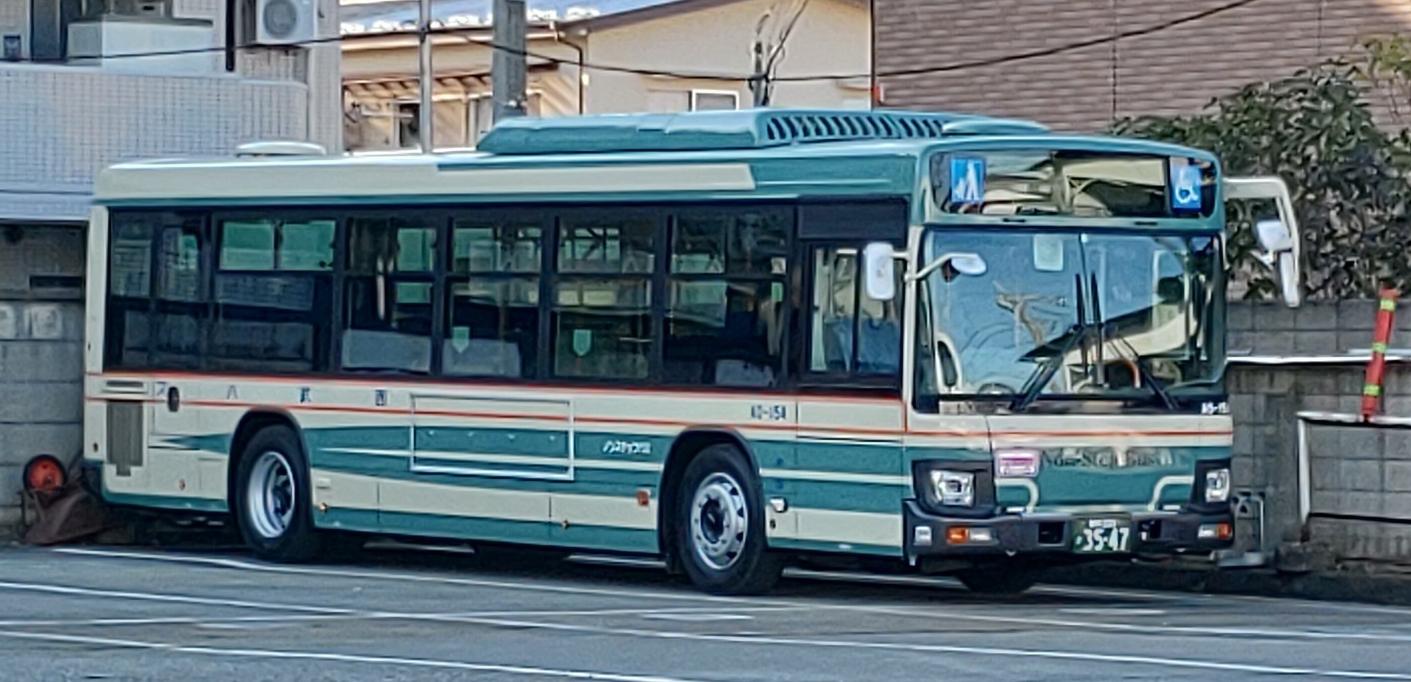 ほくと 西武バス上石神井営業所に新車がいました A0 154 練馬0か3547 廃車はa0 443です Seibubus 西武バス T Co O5dml6id1v Twitter