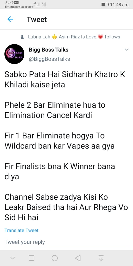 NadimKh00156978's tweet image. #FixedWinner

Fixe Winner Khatro k Khiladi
Bhalu....