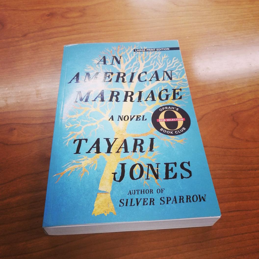 Off to America.  #NowReading An American Marriage by Tarayi Jones.