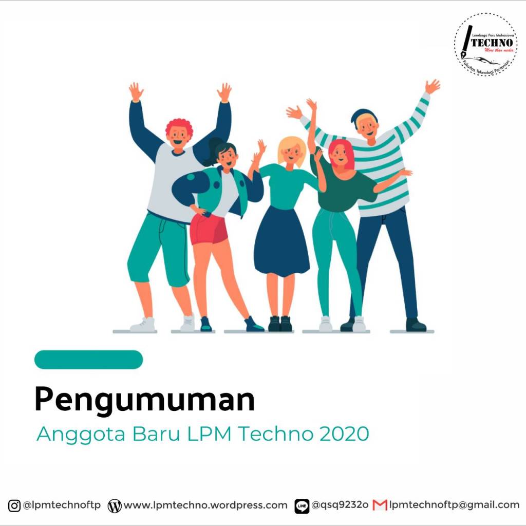 [PENGUMUMAN ANGGOTA BARU TECHNO 2020] lpmtechno.wordpress.com/2020/02/19/pen…