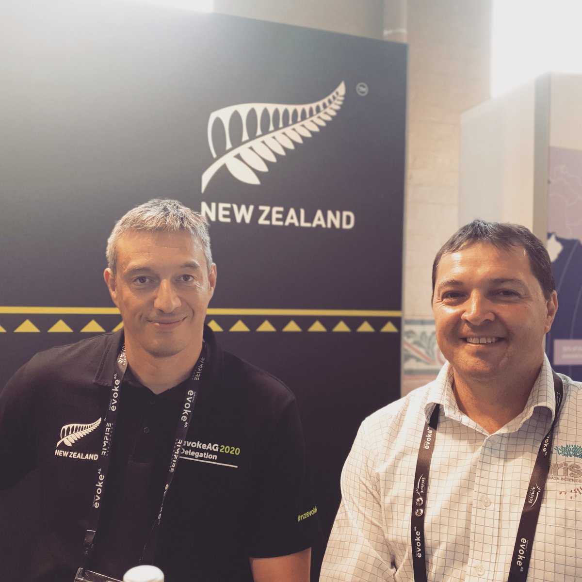 Autogrow (@autogrow) on Twitter photo Great to meet other NZ businesses pushing the boundaries of what's possible in agriculture. Benoit and Greg from Iris Data Science are doing amazing things. Think facial recognition - for sheep! 😯 Keep an eye on these guys <a href="/irisdatascience/">Iris data science</a> <a href="/evokeAG/">AgriFutures evokeAG</a> <a href="/NZTEnews/">NZTE</a> <a href="/callaghannz/">Callaghan Innovation</a> Great to meet other NZ businesses pushing the boundaries of what's possible in agriculture. Benoit and Greg from Iris Data Science are doing amazing things. Think facial recognition - for sheep! 😯 Keep an eye on these guys <a href="/irisdatascience/">Iris data science</a> <a href="/evokeAG/">AgriFutures evokeAG</a> <a href="/NZTEnews/">NZTE</a> <a href="/callaghannz/">Callaghan Innovation</a>