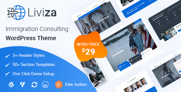themeStek's tweet image. 📢 Presenting our latest theme.. Liviza - Immigration Consulting WordPress Theme ... Specially for viza and immigration consulting professionals bit.ly/ts-liviza
