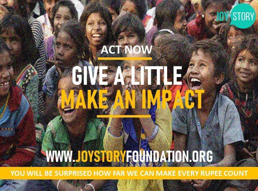 JOY STORY FOUNDATION-A beautiful platform that promotes 'Collective Philanthropy'.
Because we know how little efforts can make huge impacts.
joystoryfoundation.org
#JoyStoryFoundation
#CollectivePhilanthropy #JoyofGiving #JoyGivers