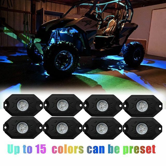 George10086's tweet image. 8 Pod RGB LED Rock Lights with Bluetooth.
.Get it here: jhlionok.com
.
.
.
.#jhlionofficial#jhlionok#jhlion#j.h.lion#ledlights#ledlighting#ledrocklights #rgbledlight #rgb #bluetooth #bluetoothcontrol#rgbledlight #offroadledlight #jeep ift.tt/32bTADQ