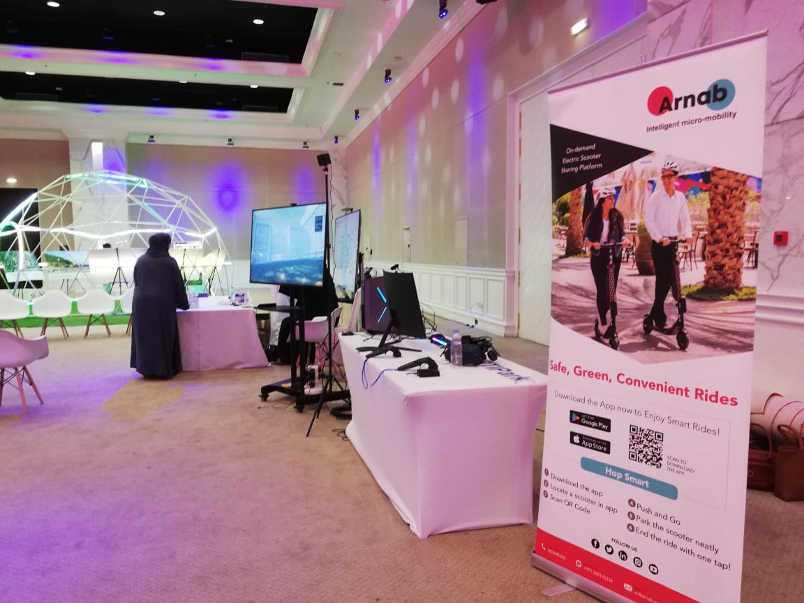 ArnabMobility's tweet photo. Still in line with UAE Innovation Month, we participated in the region’s biggest female tech leaders forum as they discussed the future of the technology industry. #WiTForum2020 #srtipark #innovation #micromobility https://t.co/O6davM5Fpv